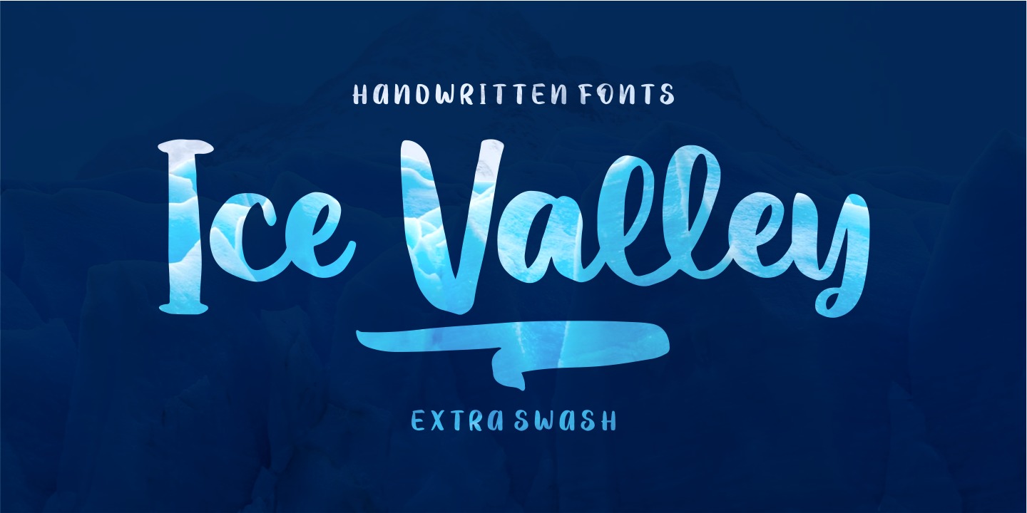 Шрифт Ice Valley